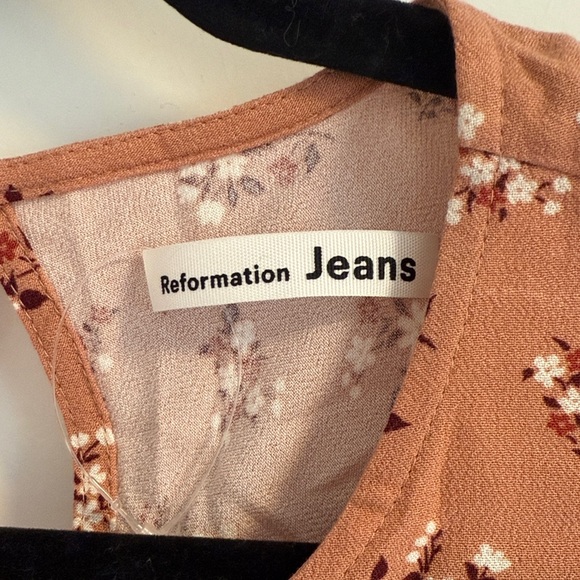 Reformation Fleurs Dress - floral midi - size Small - Picture 2 of 6